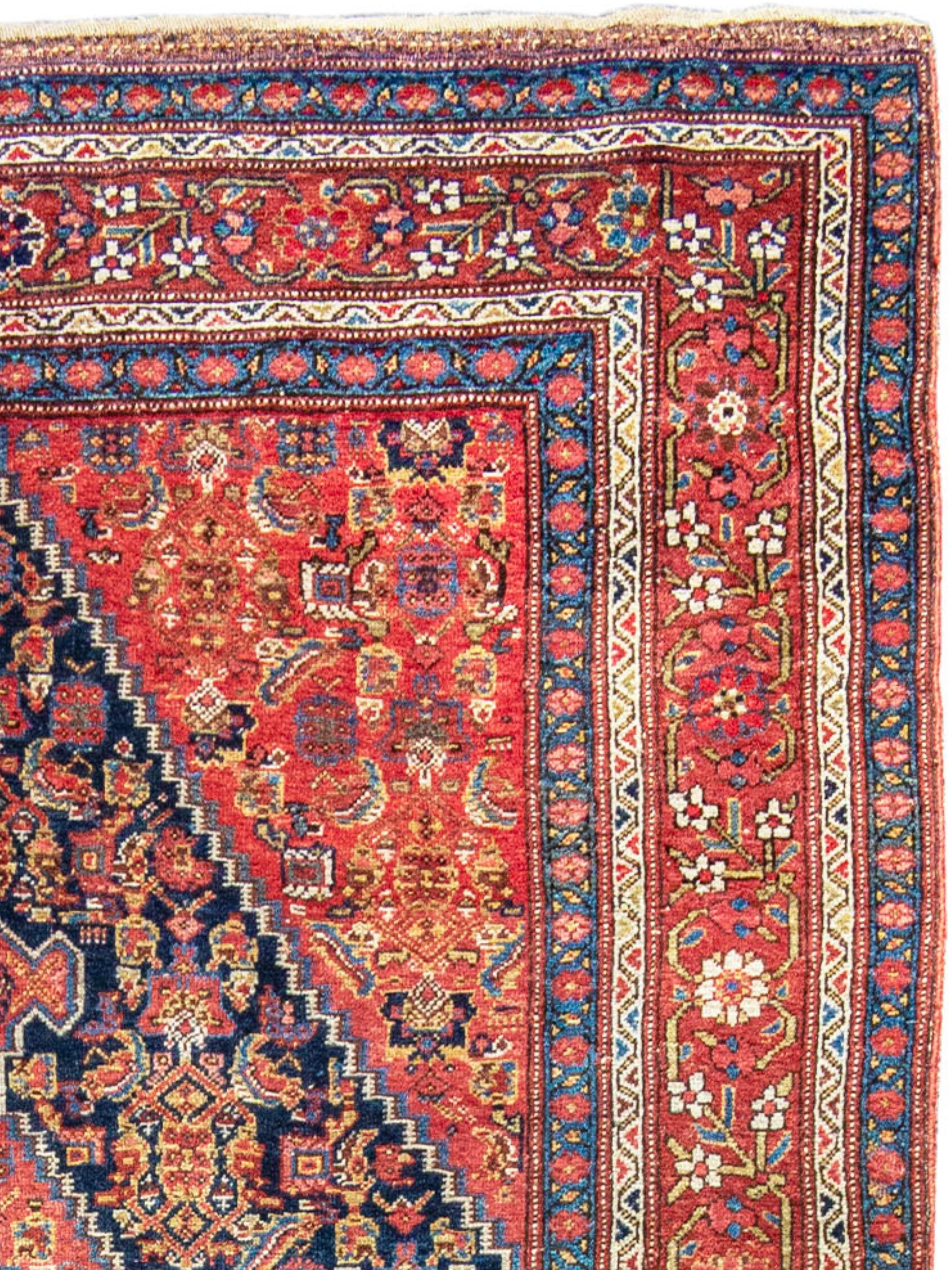 Bidjar-Teppich, um 1900

Zusätzliche Informationen:
Abmessungen: 4'5