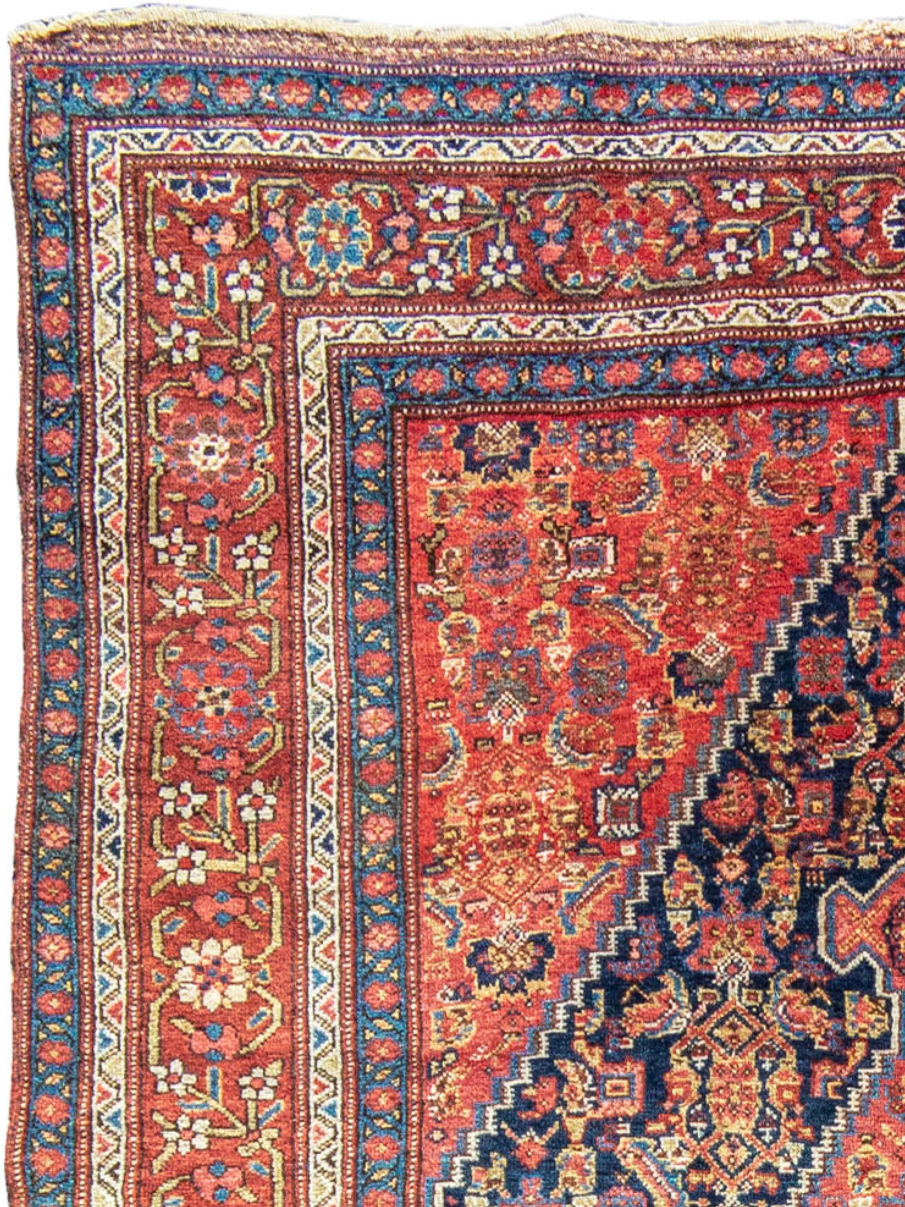 Bidjar-Teppich, um 1900 (Persisch) im Angebot