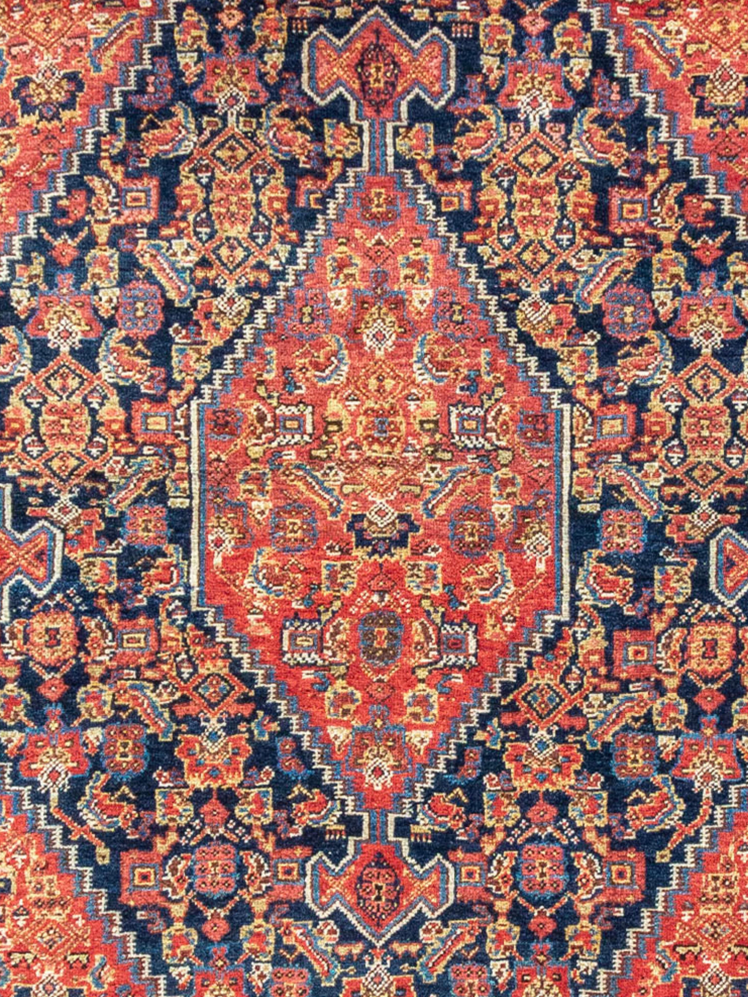 Bidjar-Teppich, um 1900 (Handgeknüpft) im Angebot