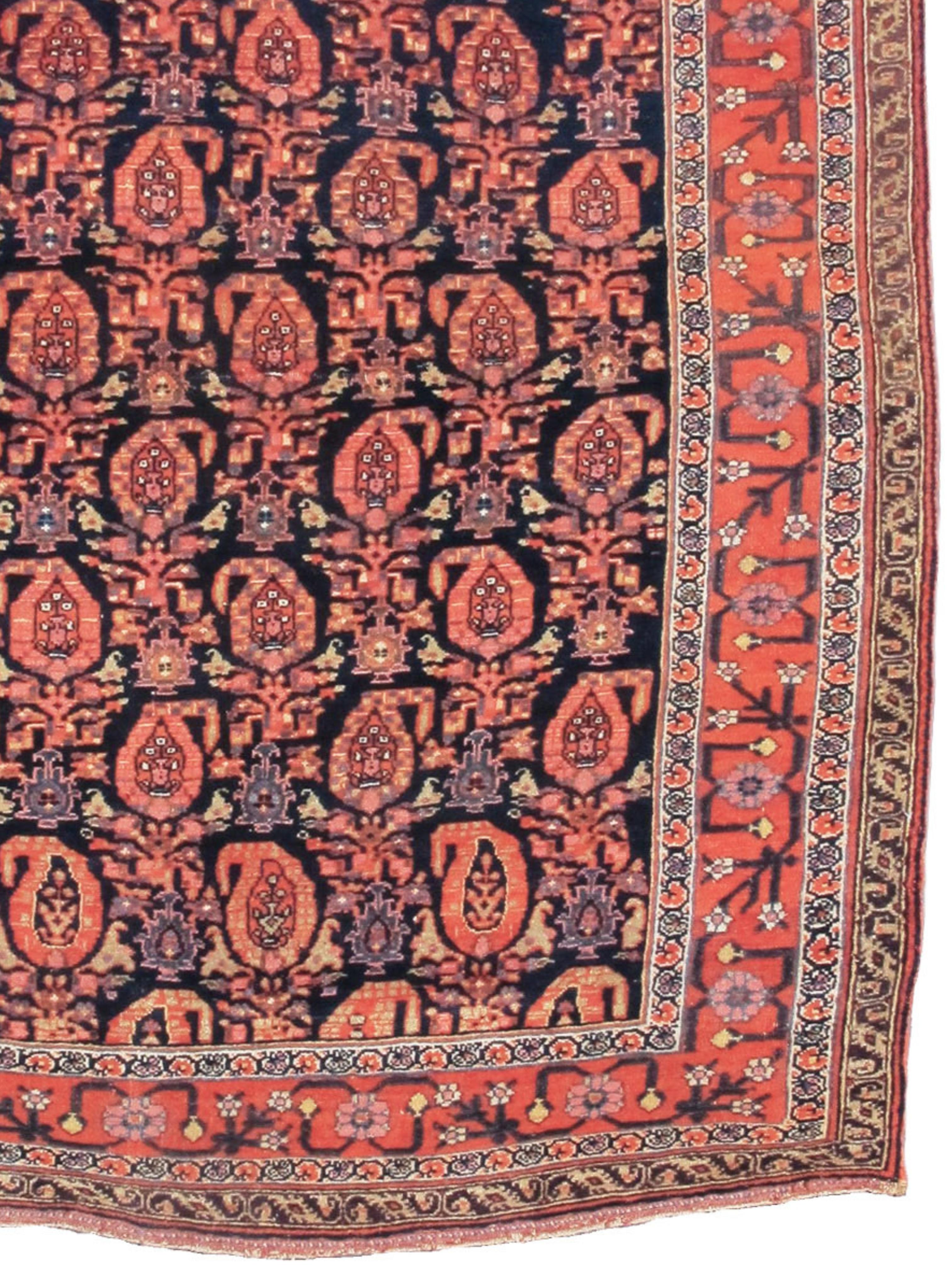Bidjar-Teppich, um 1900 (Handgeknüpft) im Angebot