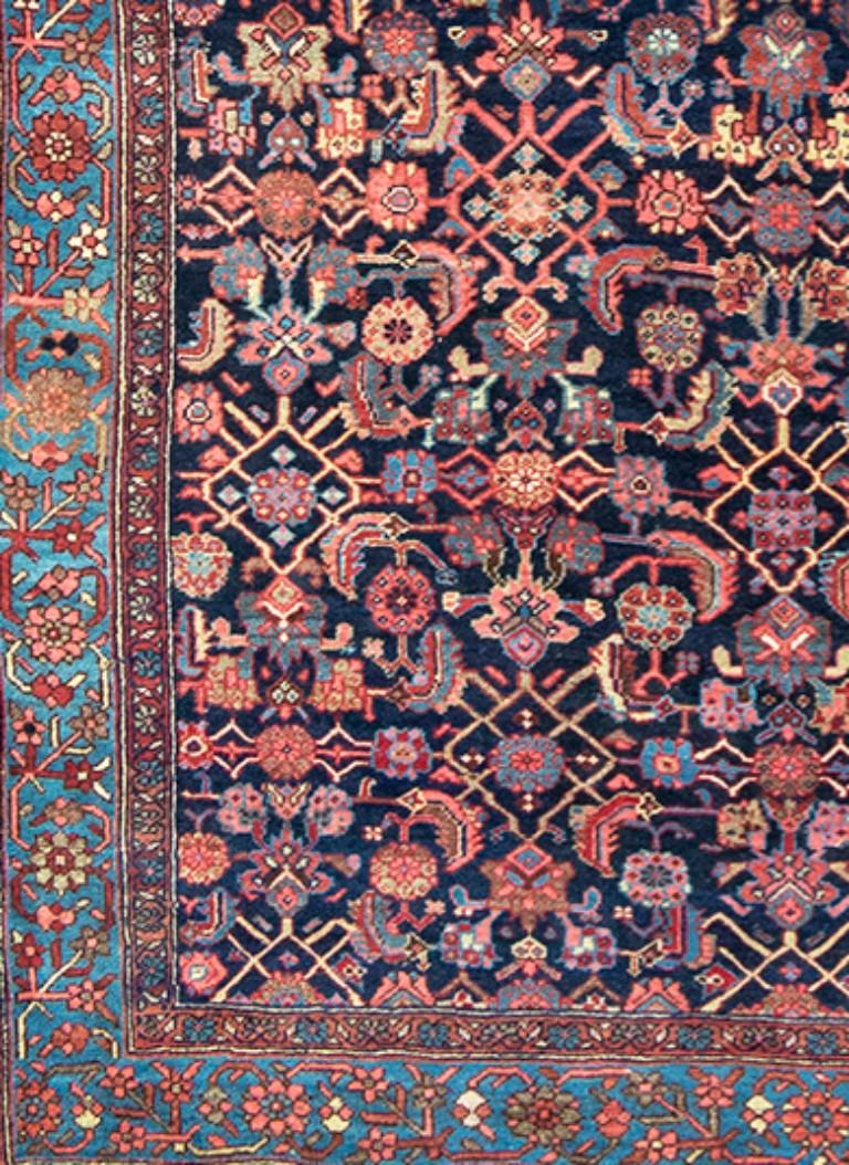 Hand-Woven Bidjar rug For Sale