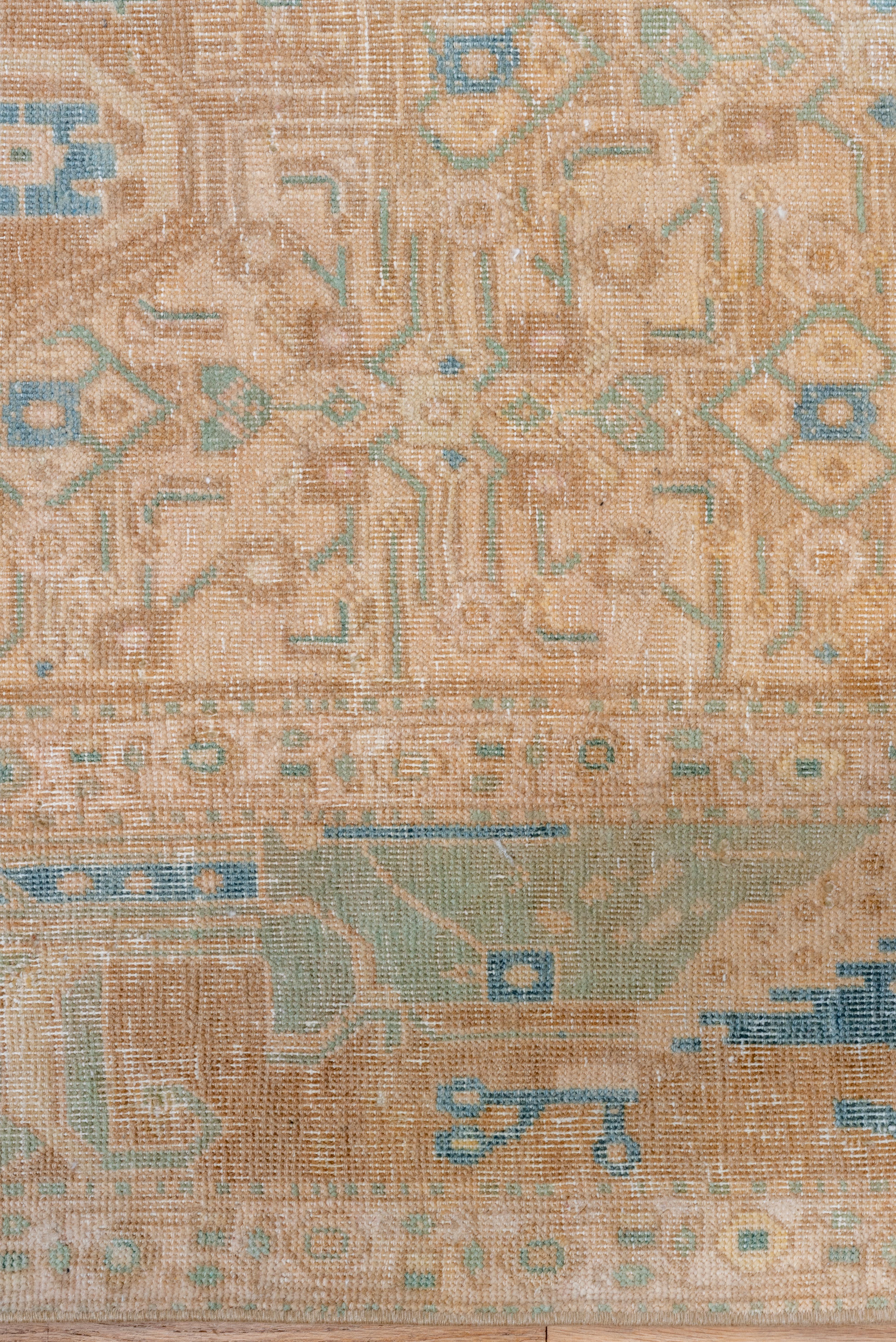 Lana Tappeto Bidjar Soft Medallion in Blush e Sky in vendita
