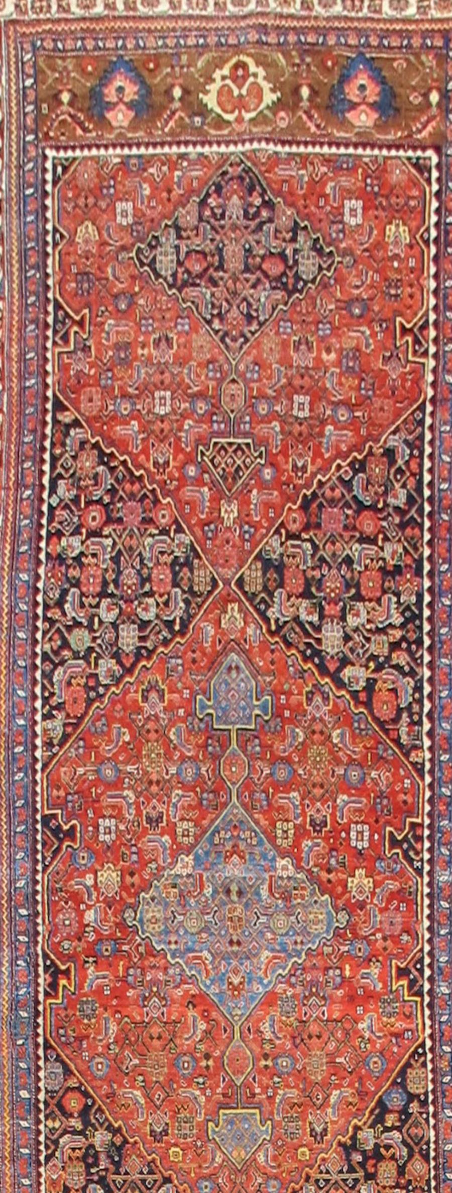 Persian Bidjar Runner For Sale