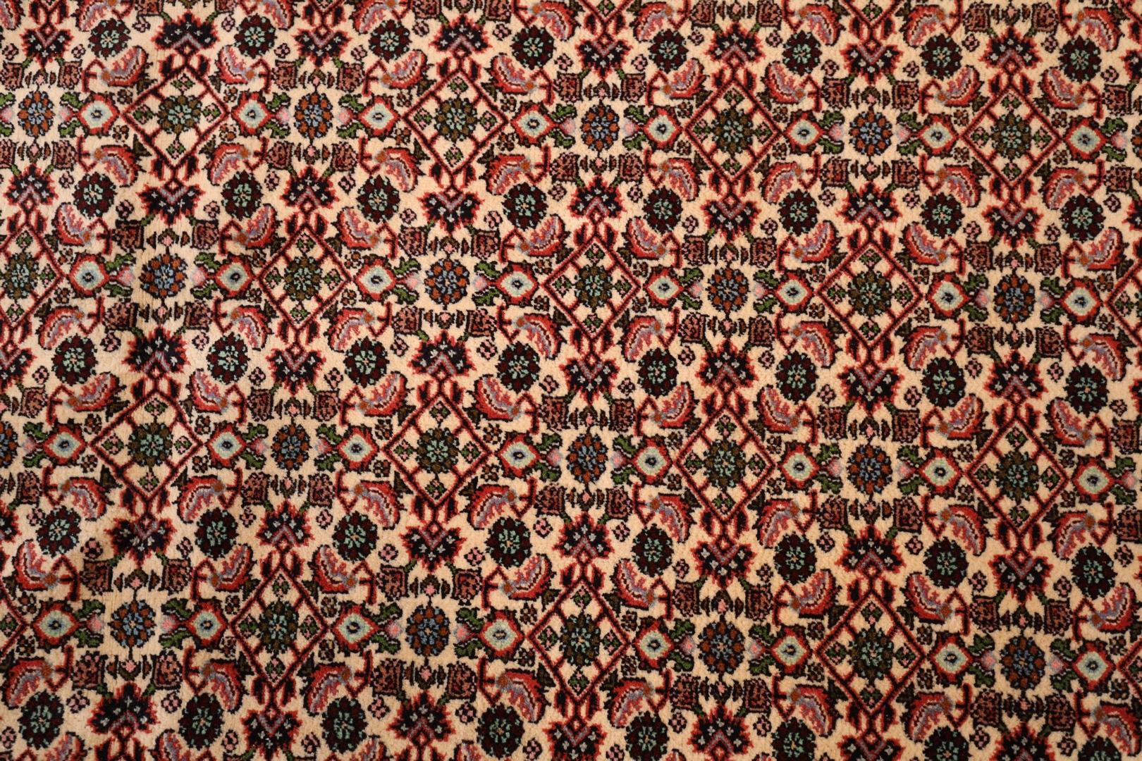 Persian Bidjar Vintage area rug, Geometric All-Over - 8 x 10 For Sale