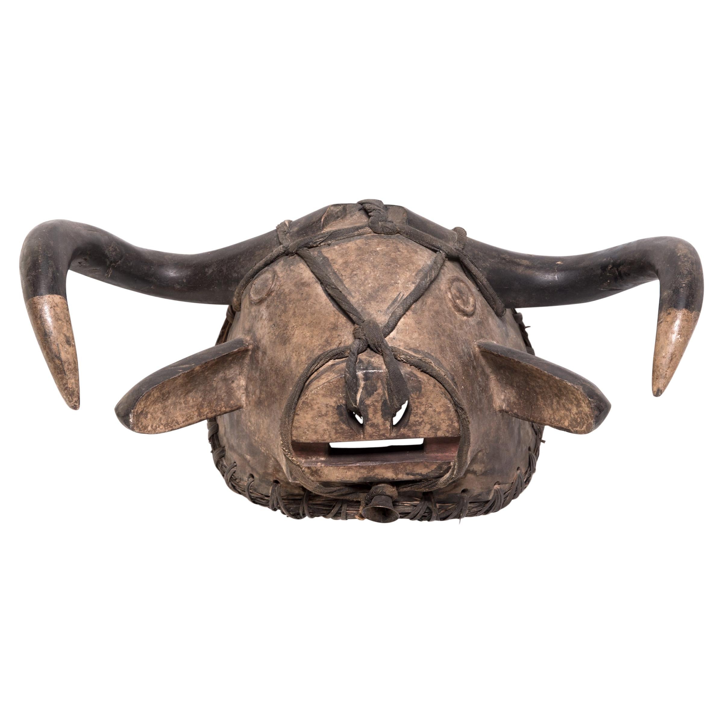 Bidjogo Tribal Initiation Ox Mask, c. 1900