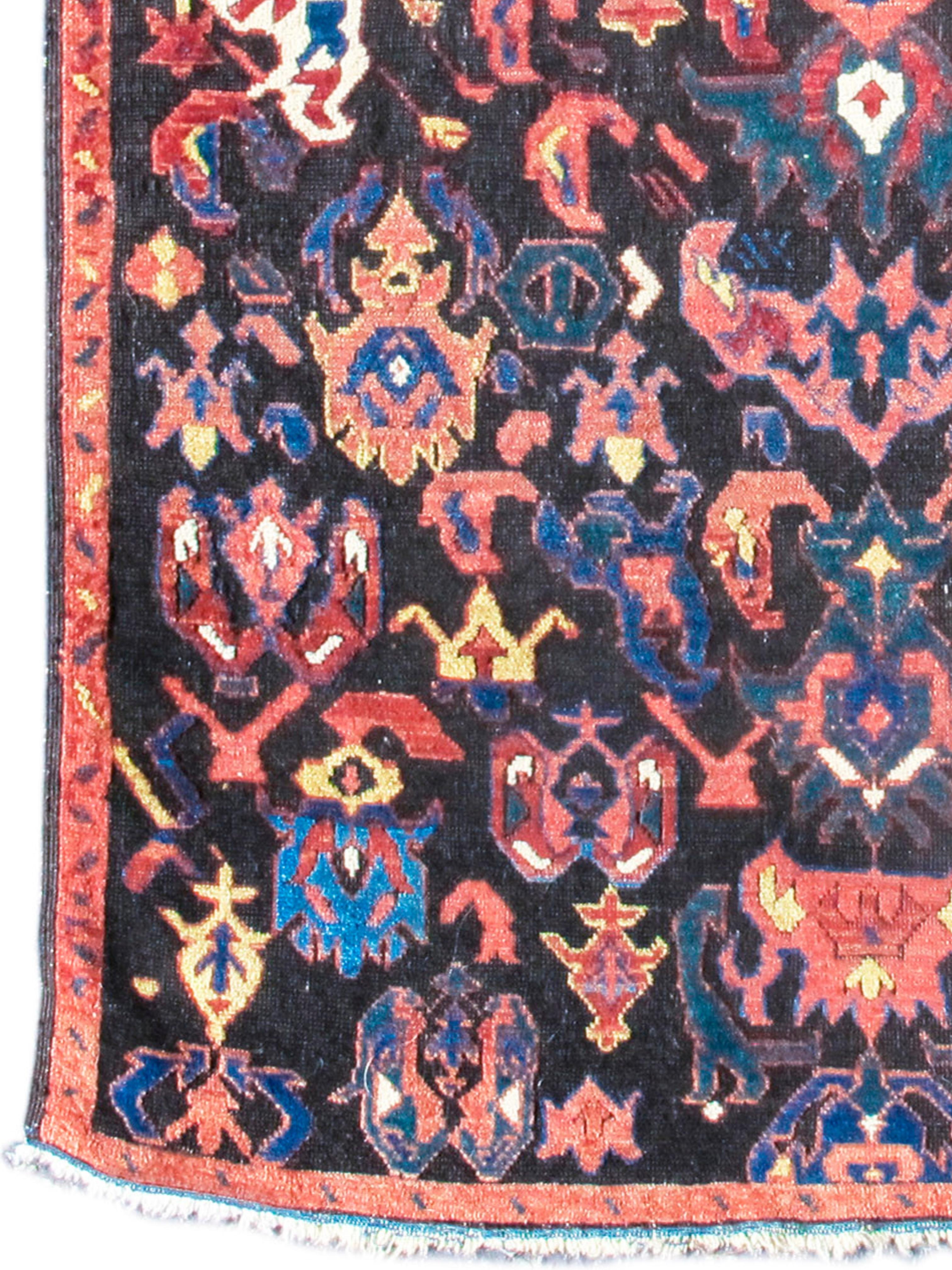 Alfombra Bidjov Kuba, Siglo XIX Caucásico en venta