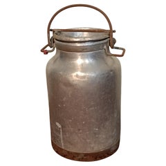 Vintage milk canister, 1960s