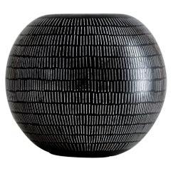 Bidri Traditional Indian Hand-made Oran Cast Vase