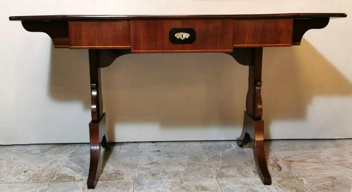 Biedermeier Table à écrire Biedermaier en bois clair  Danemark en vente