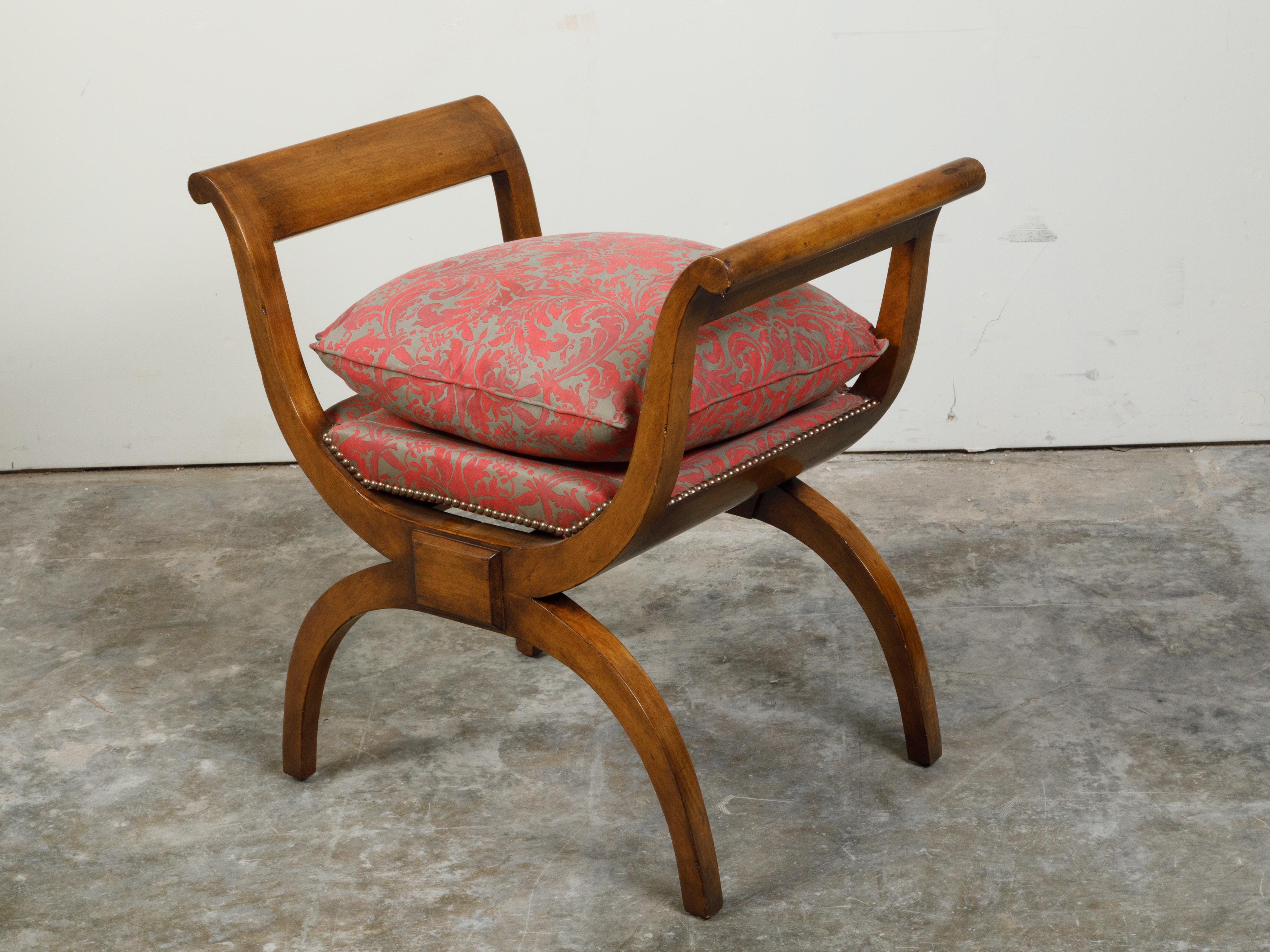 biedermeier footstool