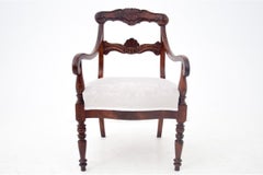 Biedermeier Sessel, Skandinavien, um 1900, nach Renovierung