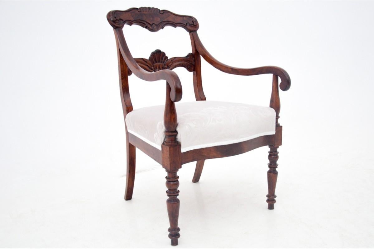 Biedermeier Sessel, Skandinavien, um 1900, nach Renovierung (Deutsch) im Angebot