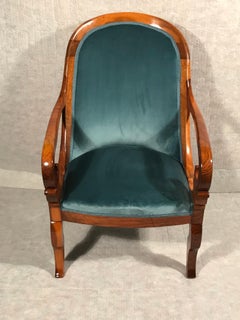 Sillón Biedermeier, Sudoeste de Alemania, 1820