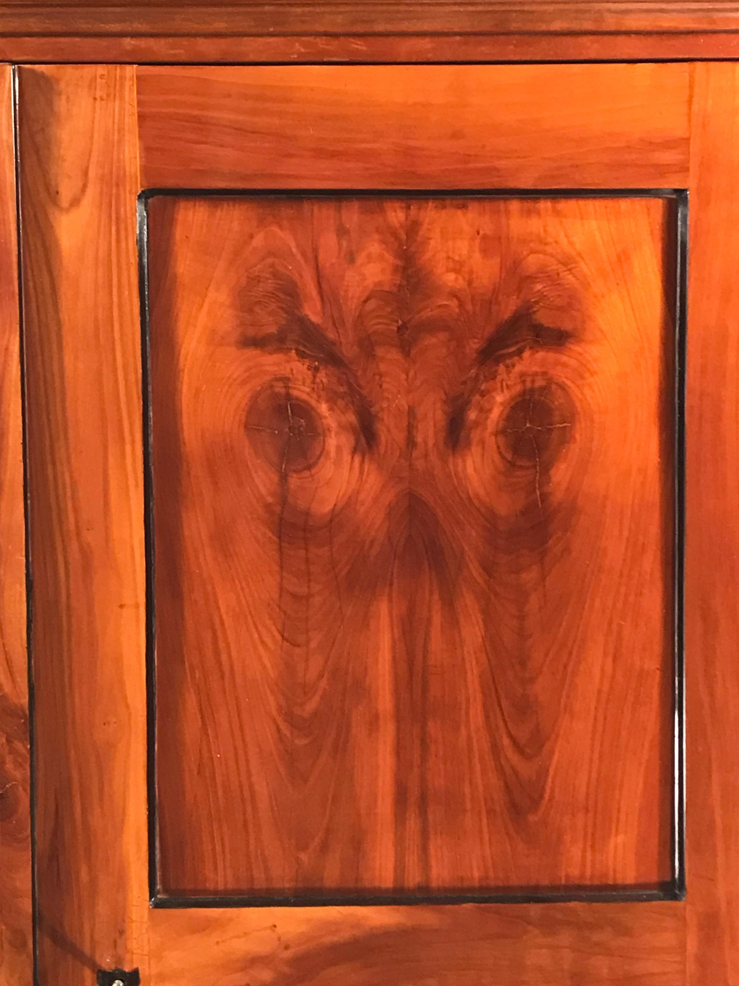 armoire cherry wood