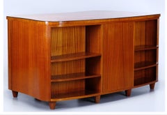 Biedermeier Art Deco Style Partners Desk Curved Johan Vilhelm Karlsson 1947