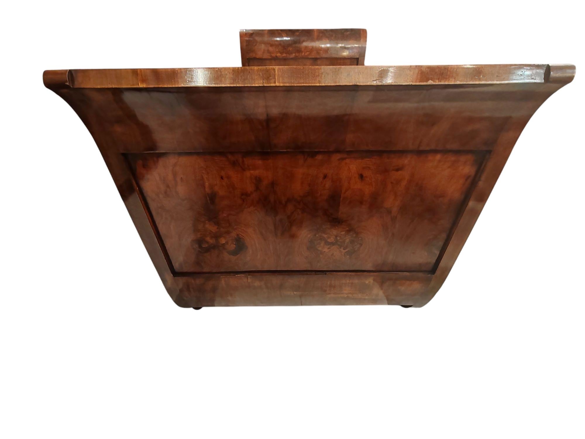 Hand-Crafted Biedermeier bed For Sale