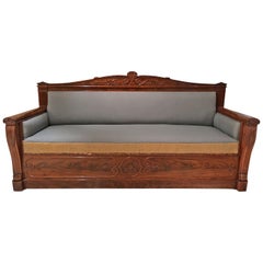 Bancs Biedermeier, France, 1840