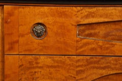 Biedermeier Birch Chest of Drawers, circa 1840