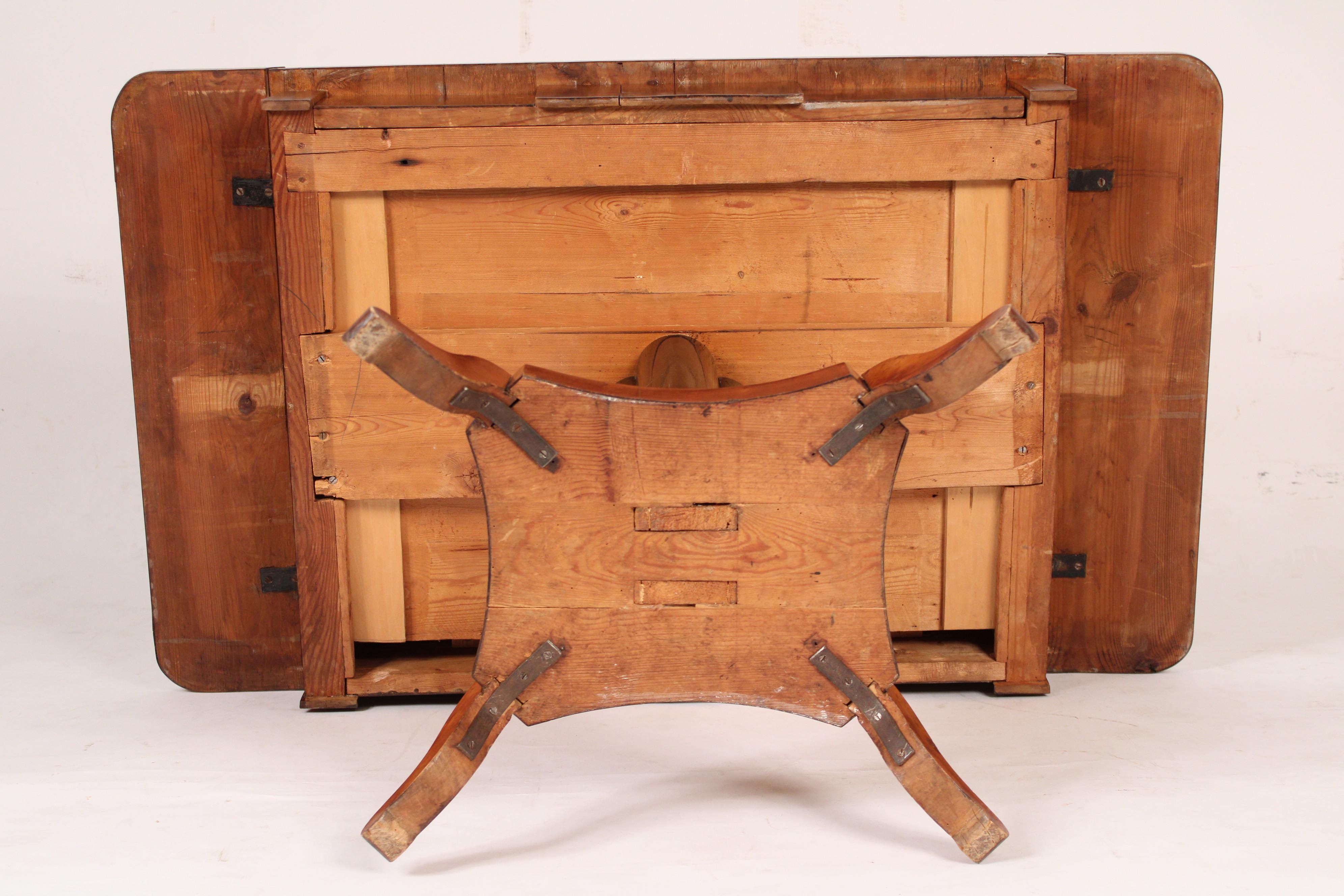Biedermeier Birch Sofa Table For Sale 5
