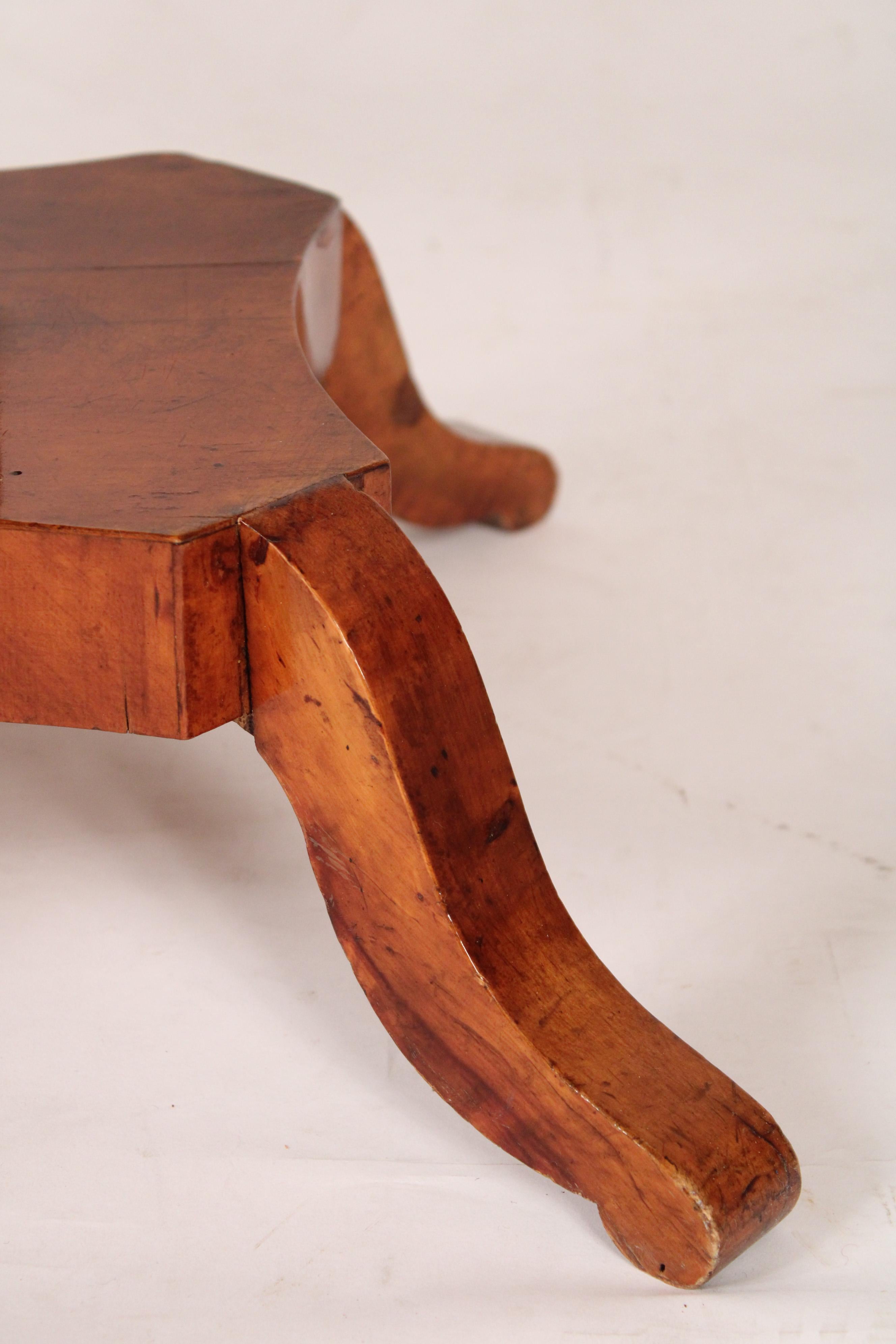 Biedermeier Birch Sofa Table For Sale 4