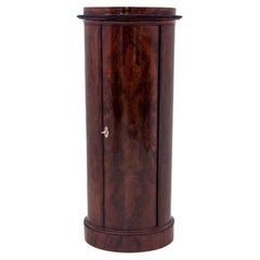 Biedermeier Bollard Cabinet, Sweden, 1860s, Restored