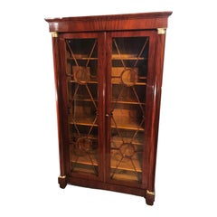 Biedermeier Bookcase, 1810-20, walnut