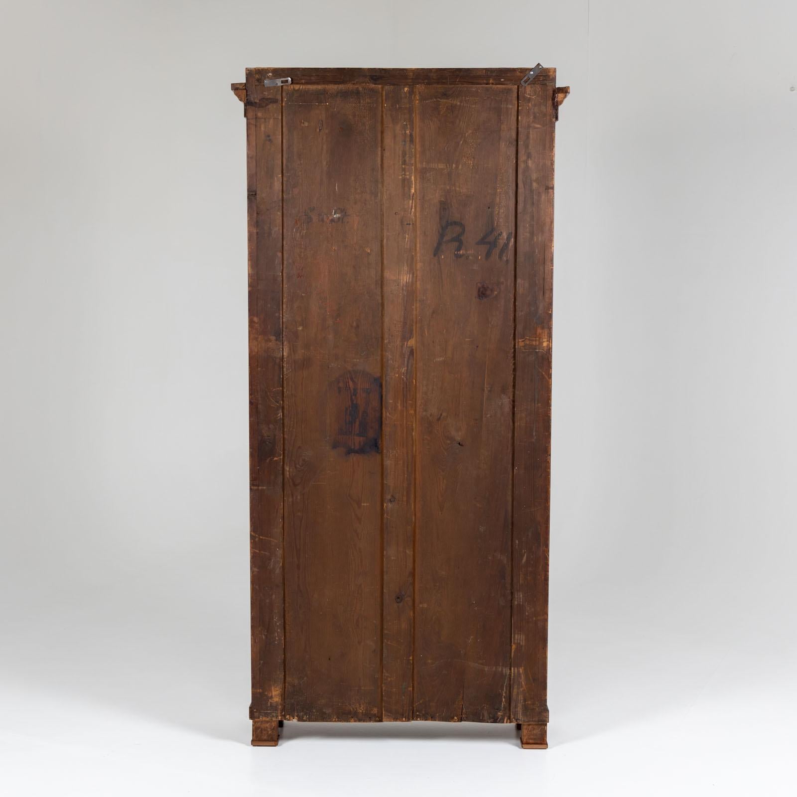 Mahogany Biedermeier Bookcase, circa 1820 For Sale