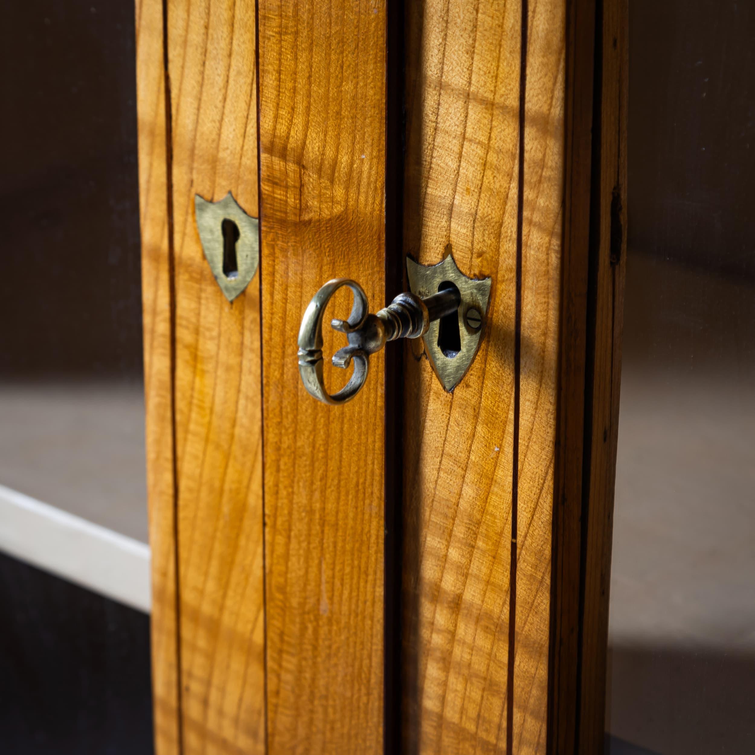 Biedermeier Bookcase, circa 1820 1