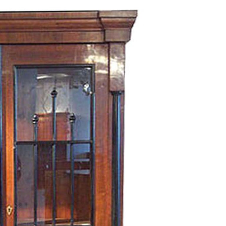 Biedermeier Bookcase / Vitrine In Good Condition For Sale In Pompano Beach, FL