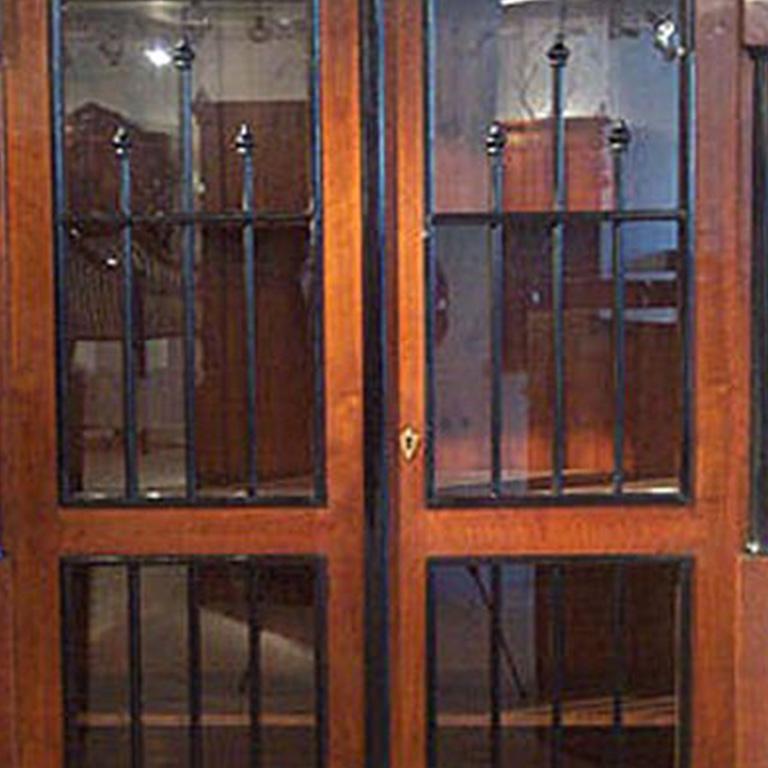 19th Century Biedermeier Bookcase / Vitrine For Sale
