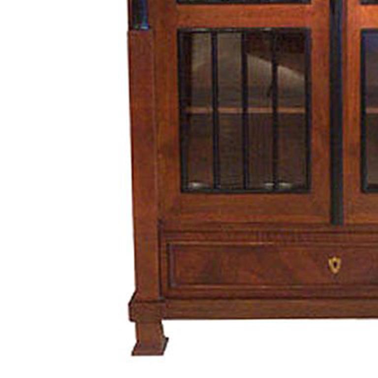 Biedermeier Bookcase / Vitrine For Sale 1