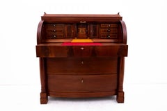 Scrittoio Biedermeier del 1880 circa, Europa del Nord.