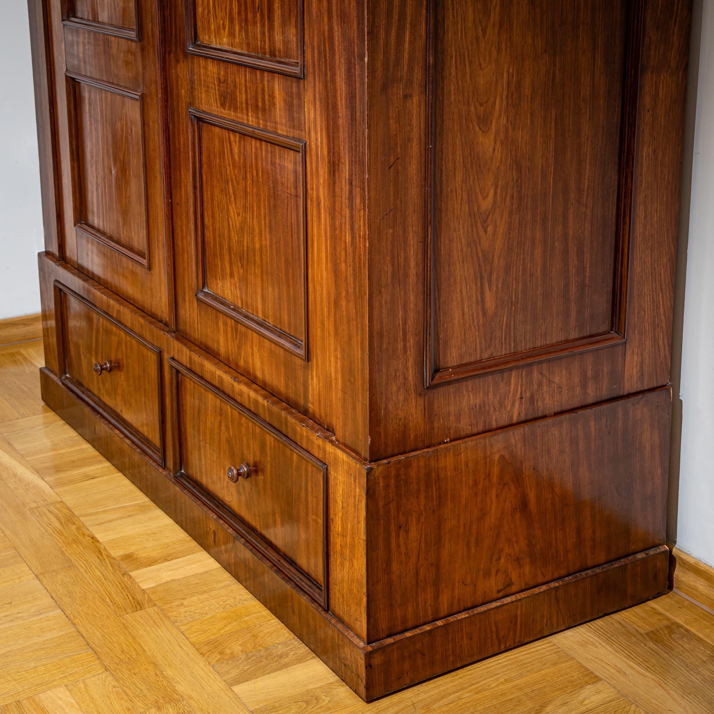 German Biedermeier Cabinet, Attributed to G. L. E. Laves, Hanover, 1820s–1840s For Sale