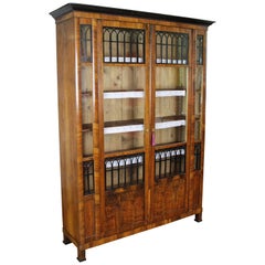 Antique Biedermeier Cabinet Bookcase, Austria, circa 1830