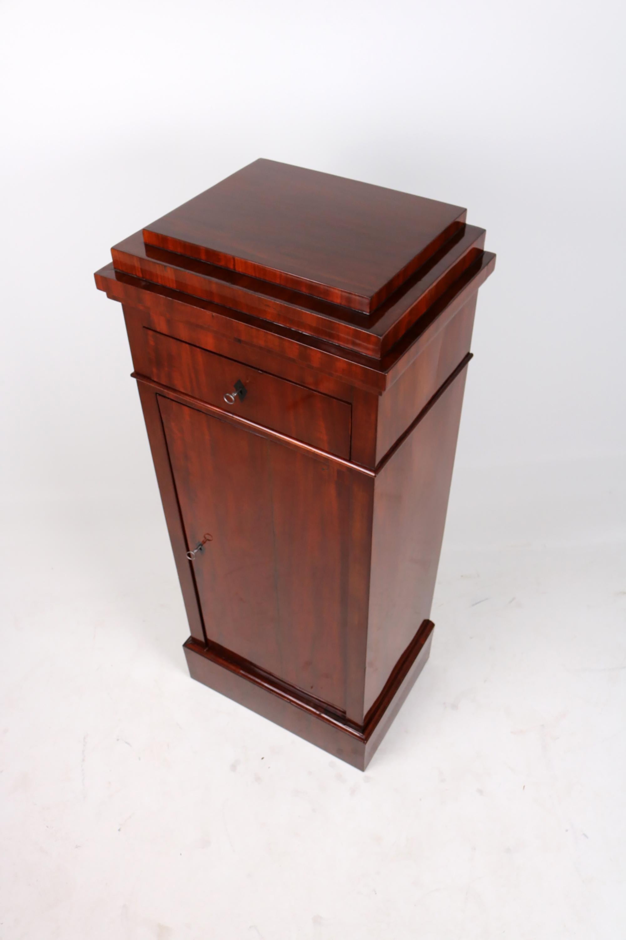 Wood Biedermeier Cabinet from, Early 19th Century For Sale