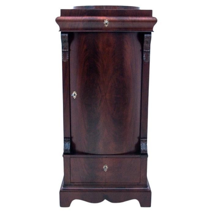 Gabinete Biedermeier, norte de Europa, hacia 1860.