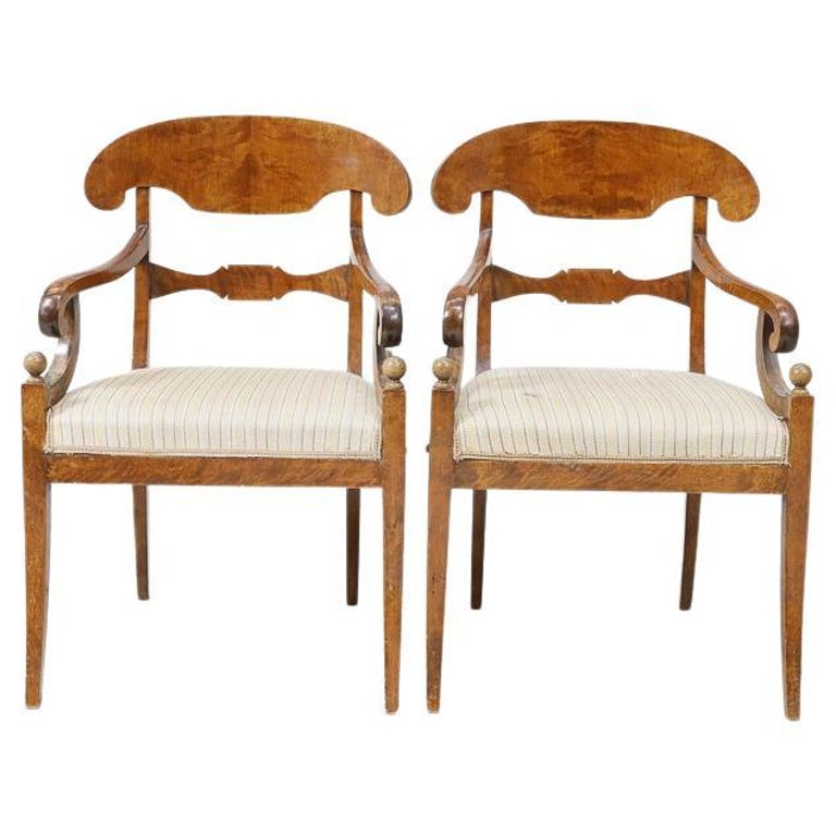 Swedish Biedermeier Chairs, 1870–1920