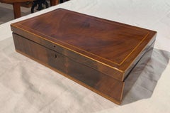 Biedermeier Box, Mahogany, French Polish, Austria/Vienna, circa 1830