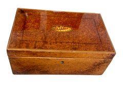 Biedermeier Casket Box, Thuja Roots/Maple/Ebony, France, circa 1840