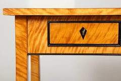 Biedermeier Caucasian Birch Veneer Table, circa 1840