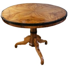 Biedermeier Center Hall Table, circa 1835