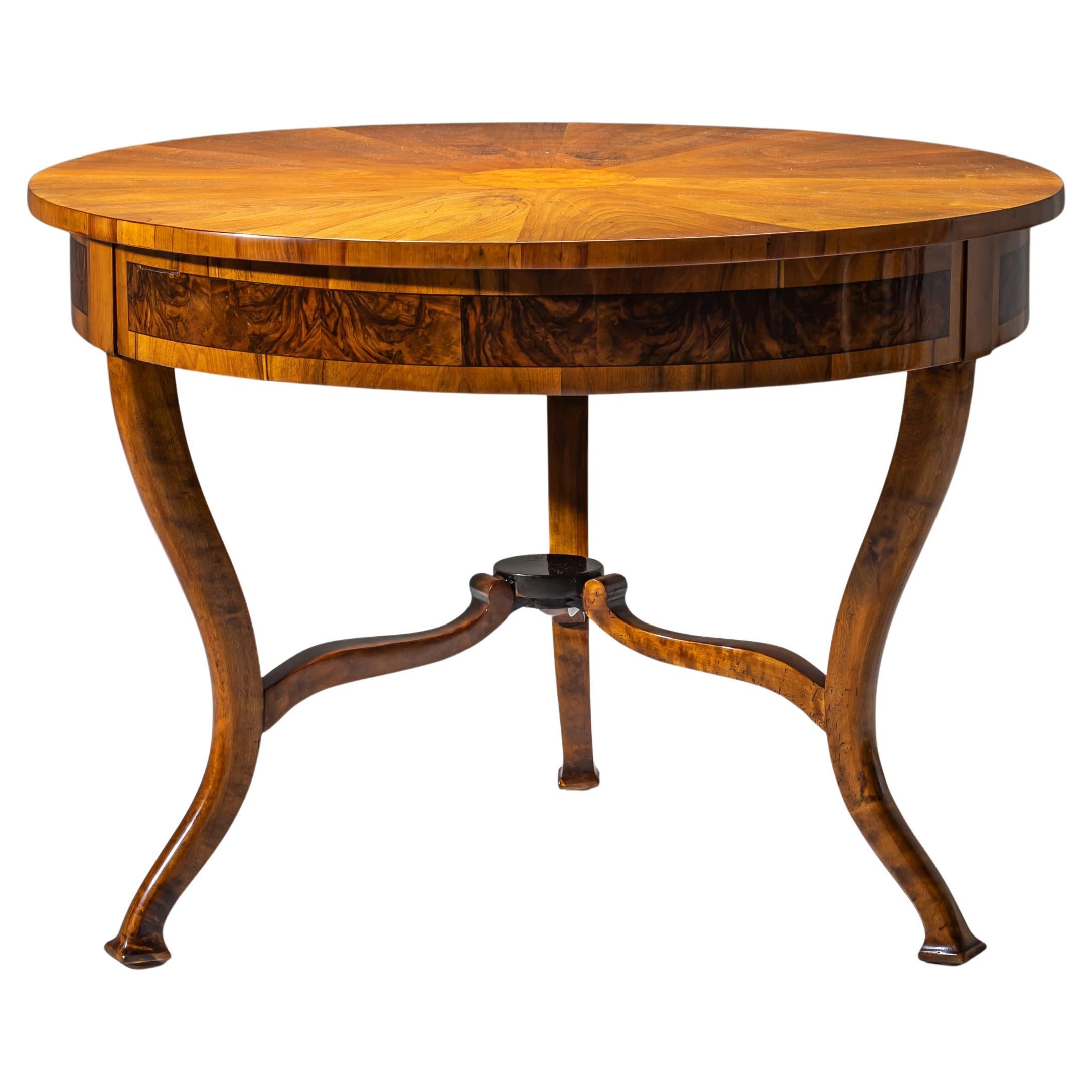Biedermeier Center Table, circa 1820