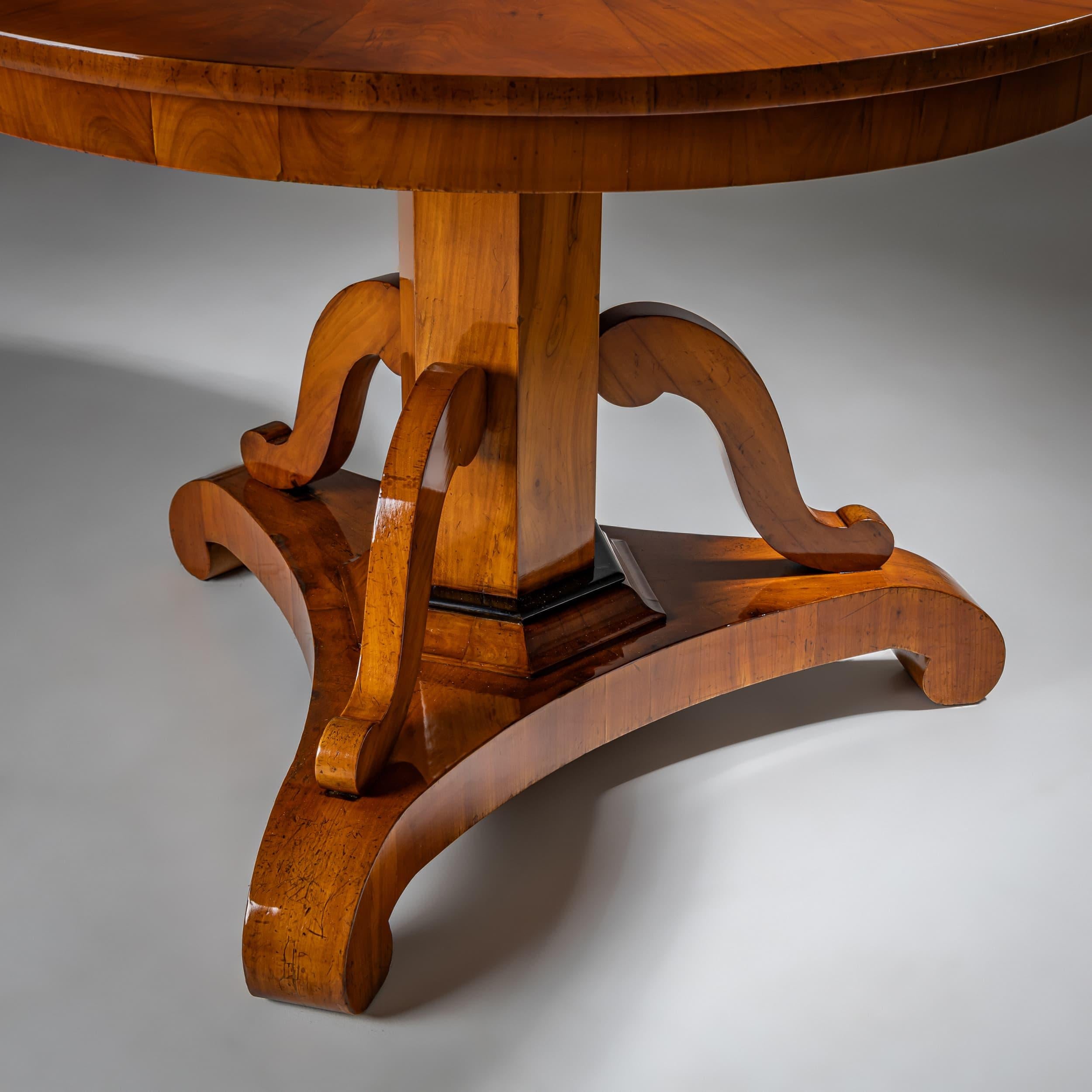 Mid-19th Century Biedermeier Center Table, circa 1830