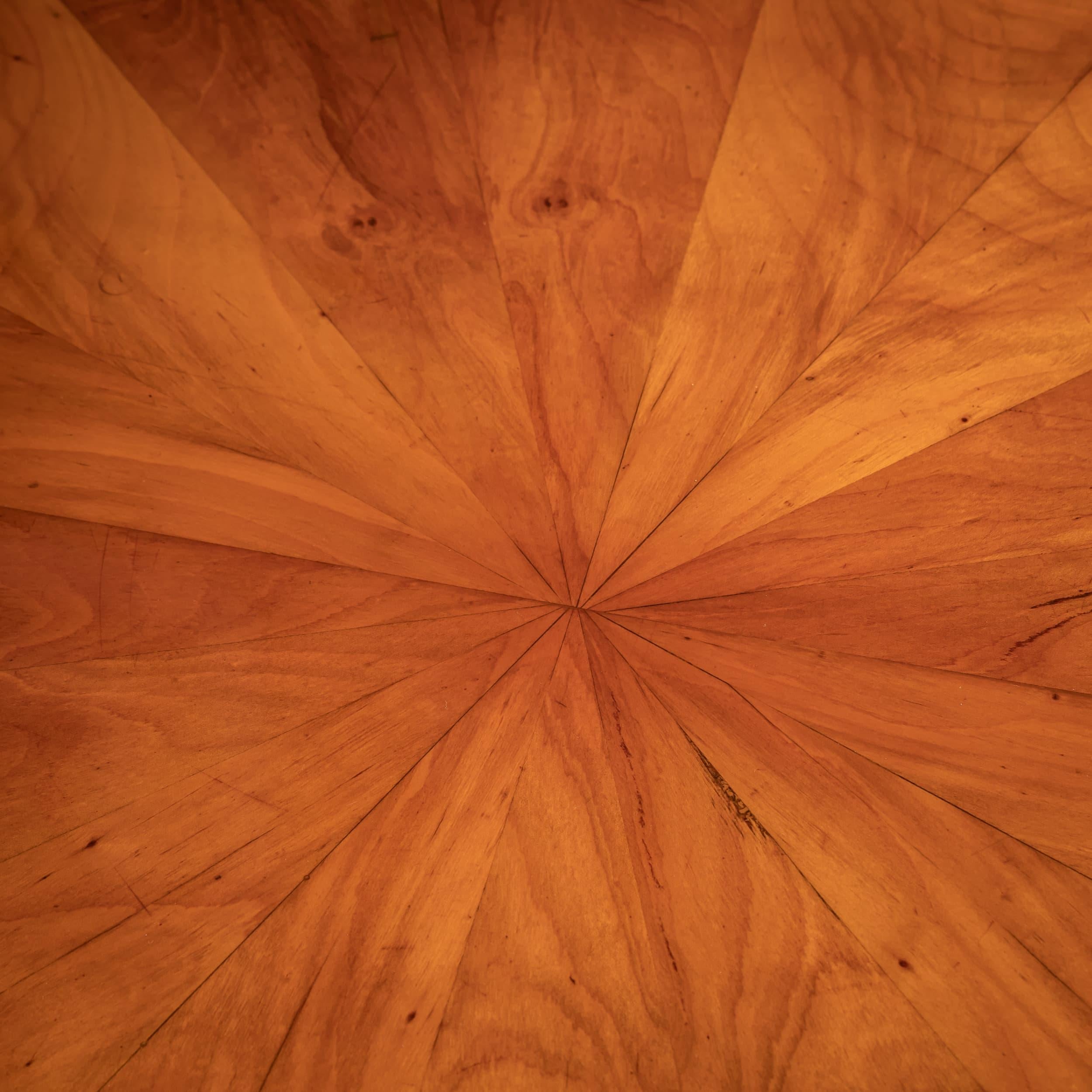 Cherry Biedermeier Center Table, circa 1830