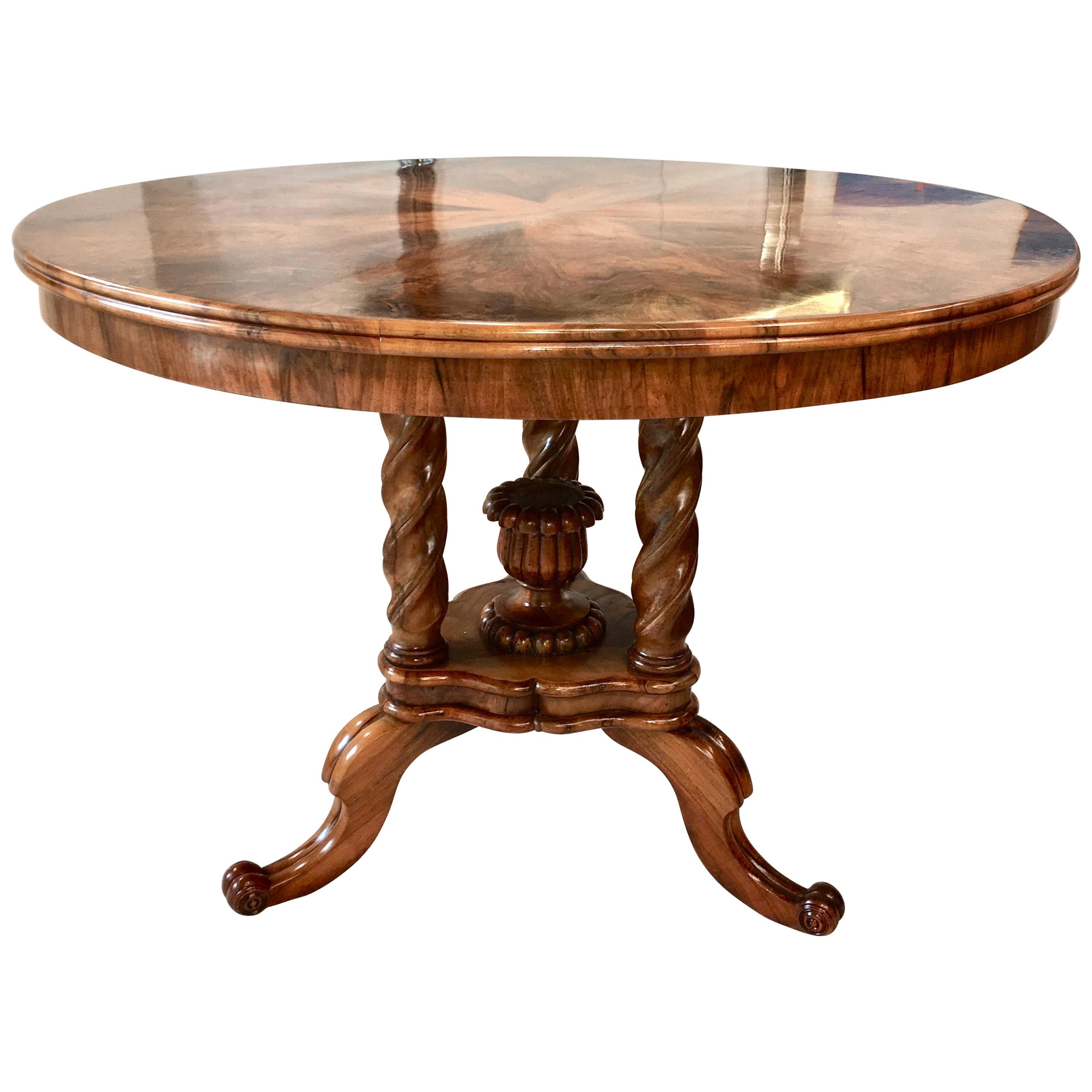 Biedermeier Center Table Gueridon