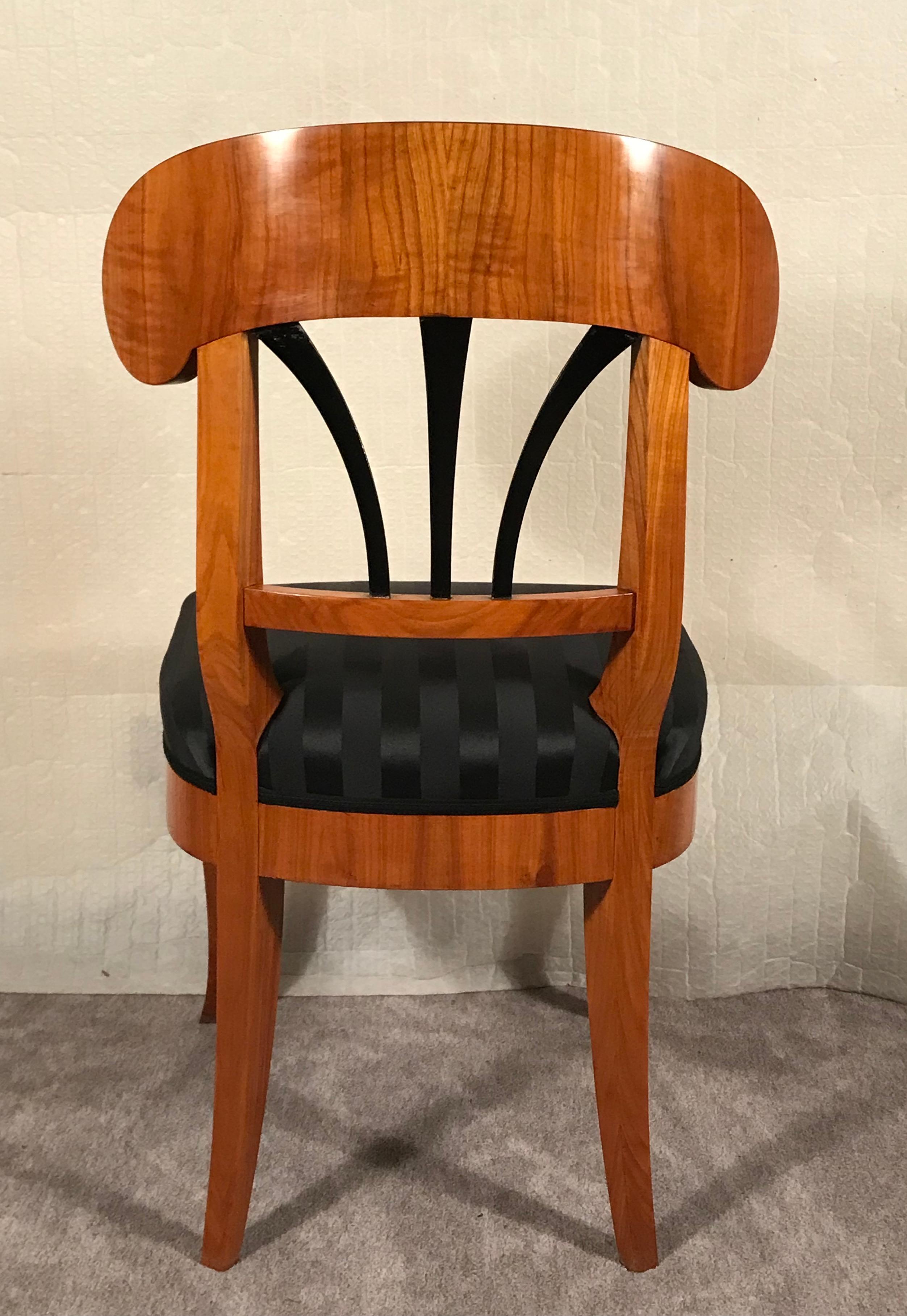 Early 19th Century Biedermeier Chair, South German 1820, Cherry