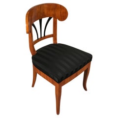 Antique Biedermeier Chair, South German 1820, Cherry