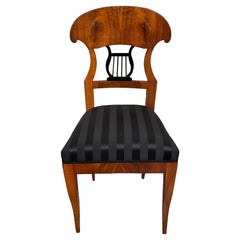 Chaise Biedermeier, Allemagne du Sud 1820, Noyer