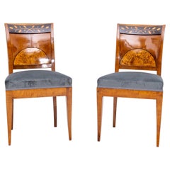 Biedermeier Chairs, Central German circa 1820