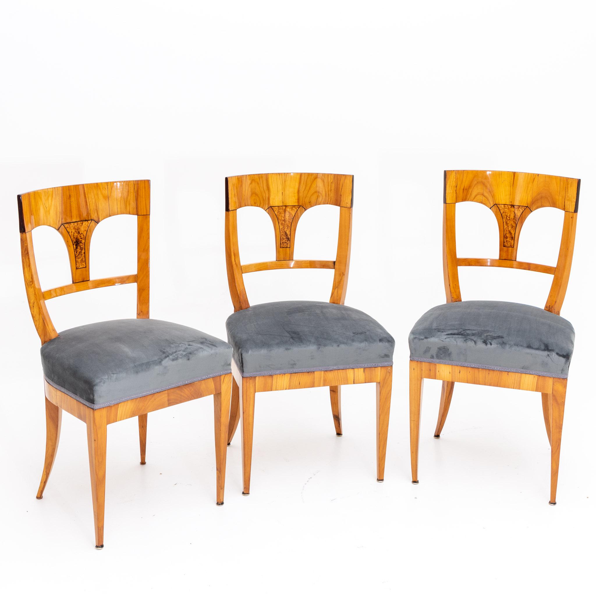 Biedermeier Chairs, circa 1820 In Good Condition In Greding, DE